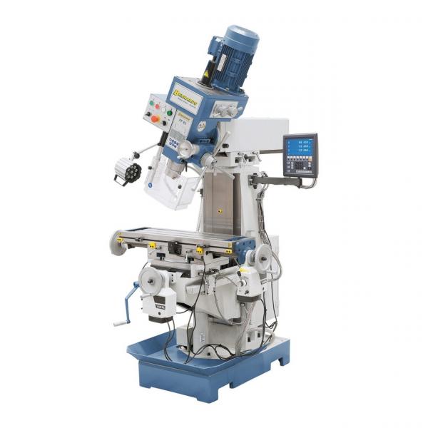 Bernardo Bohr- und Fräsmaschine KF 60 inkl. 3-Achs-Digitalanzeige ES-12 H und Vorschub für x/y-Achse